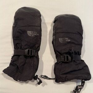The North Face Black Insulated Mittens